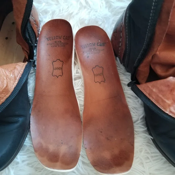 Yellow Cab Co. Leather Boots, 36 - Picture 6 of 15
